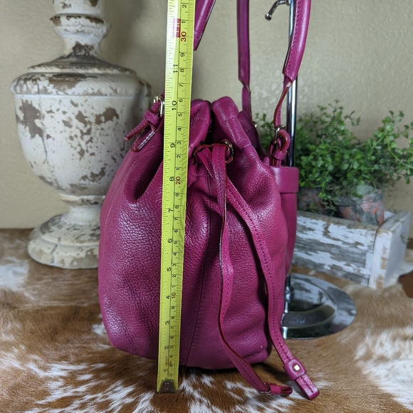 Kate Spade Westbury Drawstring Opus Berry Pink Shoulder Bag Tote - Picture 3 of 14